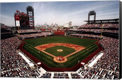 Framed Citizens Bank Park, Philadelphia Print