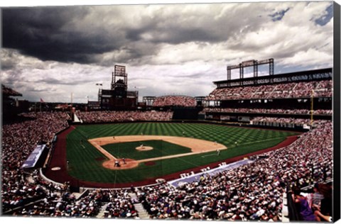 Framed Coors Field, Denver Print