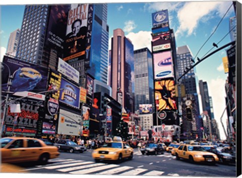 Framed Times Square, New York City Print