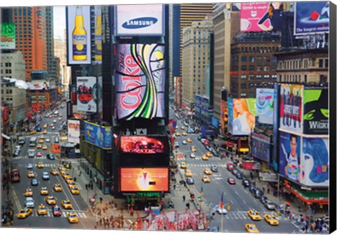 Framed Times Square, New York City Print