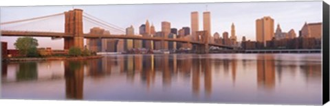 Framed Manhattan at Sunrise Print