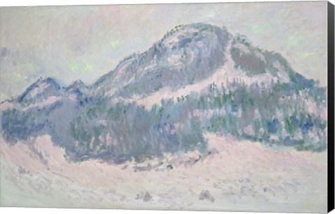 Framed Mount Kolsaas, Norway, 1895 Print