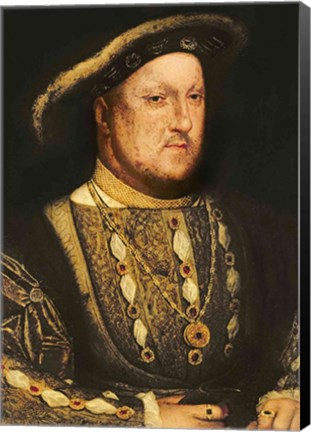 Framed Portrait of Henry VIII C Print