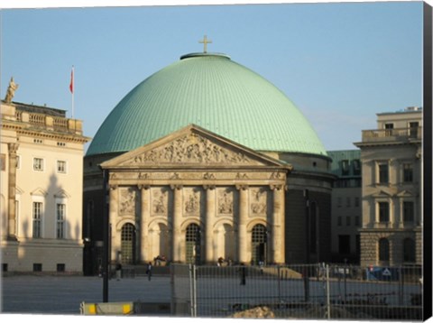 Framed Church in Berlin Print