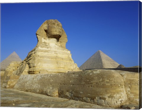 Framed Great Sphinx, Giza, Egypt Print