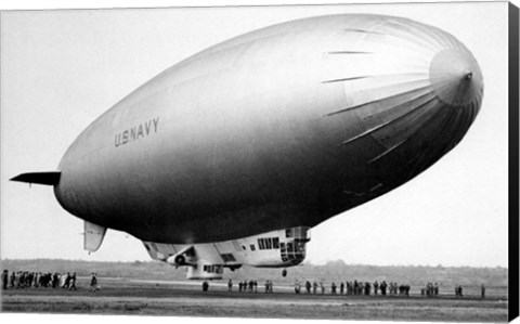 Framed M Class  Blimp Print