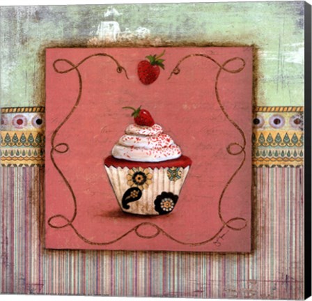 Framed CUPCAKE DELIGHT I Print