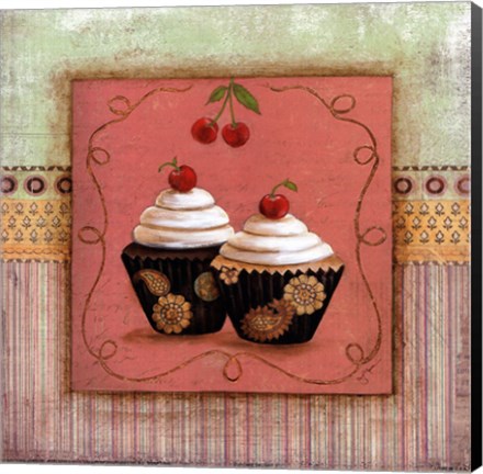 Framed CUPCAKE DELIGHT II Print