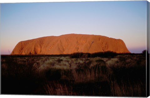 Framed Ayers Rock Uluru-Kata Tjuta National Park Australia Print