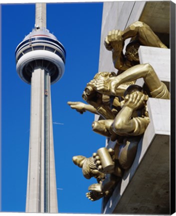 Framed CN Tower, Toronto, Ontario, Canada Print