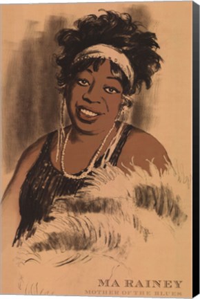 Framed Ma Rainey Print