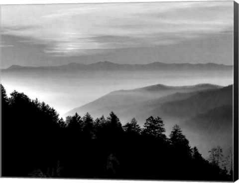 Framed Smoky Mountains Print