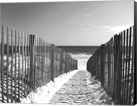 Framed Coastal Path Print