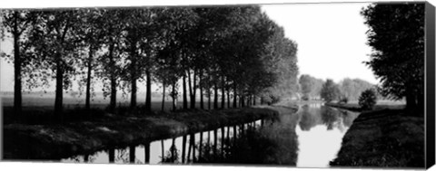 Framed Basque Canal Print