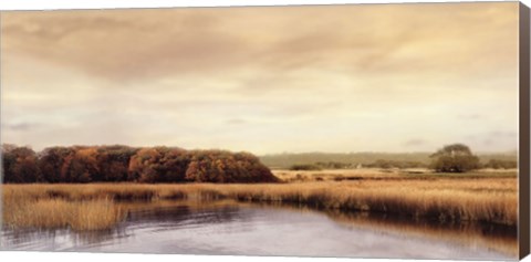 Framed Ripples On the Water Print