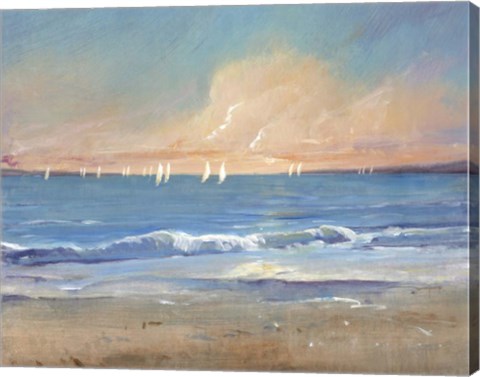 Framed Sailing Breeze I Print