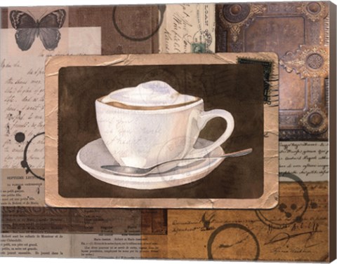 Framed Vintage Latte - mini Print