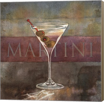 Framed Martini Print