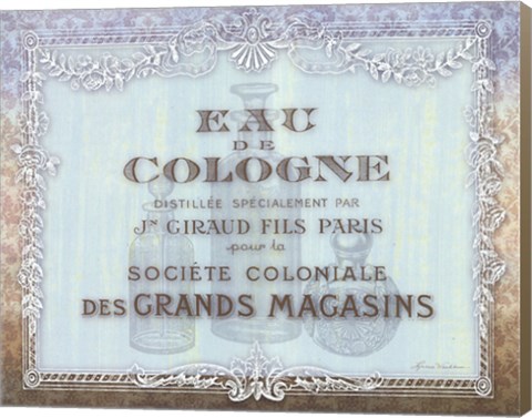 Framed French Soap Label I Print