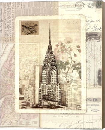 Framed NY Sketchbook Print