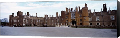 Framed Facade of a building, Hampton Court Palace, London, England Print