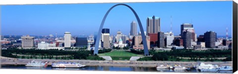 Framed USA, Missouri, St. Louis, Gateway Arch Print