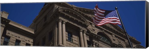 Framed Low angle view of a courthouse, Fort Worth, Texas, USA Print