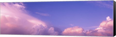 Framed Low angle view of clouds, Phoenix, Arizona, USA Print