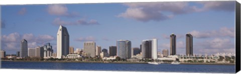 Framed Buildings in San Diego, California Print