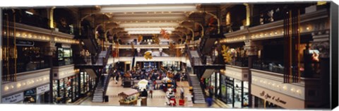 Framed Interiors of a shopping mall, Bourse Shopping Center, Philadelphia, Pennsylvania, USA Print