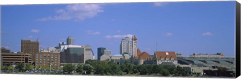 Framed Buildings in St Louis, Missouri Print