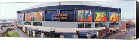 Framed Bank One Ballpark Phoenix AZ Print