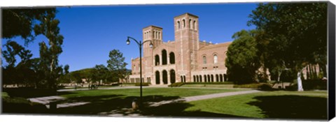 Framed Facade of a building, Royce Hall, City of Los Angeles, California, USA Print