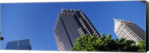 Framed Atlanta Skyscrapers, Georgia Print