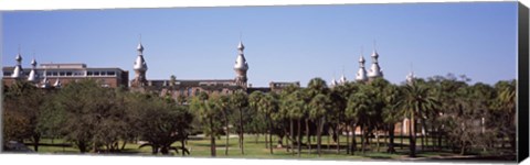 Framed University Of Tampa campus, Tampa, Florida Print