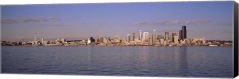 Framed Seattle, Washington from the Water Print