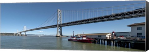 Framed Bay Bridge San Francisco, California Print