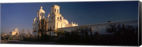 Framed Mission San Xavier Del Bac, Tucson, Arizona Print