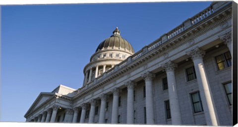 Framed Utah State Capitol Building, Salt Lake City, Utah Print