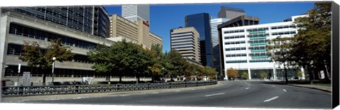 Framed Buildings in a city, Downtown Denver, Denver, Colorado, USA Print