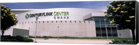 Framed Facade of a convention center, Century Link Center, Omaha, Nebraska, USA Print