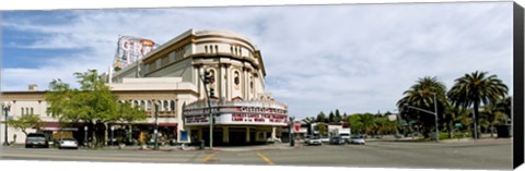 Framed Grand Lake Theater in Oakland, California, USA Print