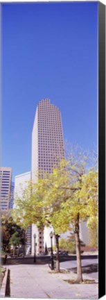 Framed Mailbox building in a city, Wells Fargo Center, Denver, Colorado, USA Print