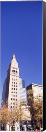 Framed Clock tower, Denver, Colorado Print