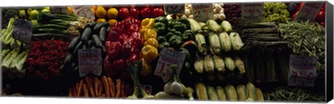 Framed Pike Place Market, Seattle, Washington Print