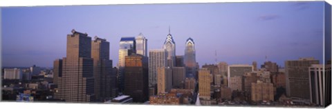 Framed Skyscrapers in Philadelphia Print