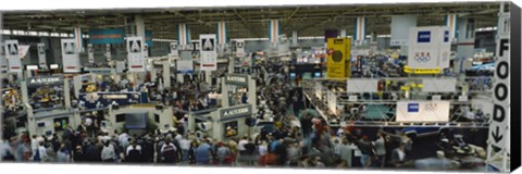 Framed Trade show in a hall, McCormick Place, Chicago, Cook County, Illinois, USA Print