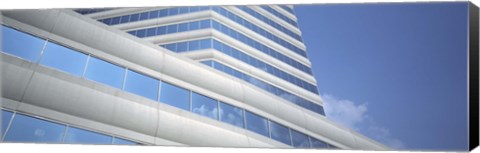 Framed Low angle view of an office building, Dallas, Texas, USA Print