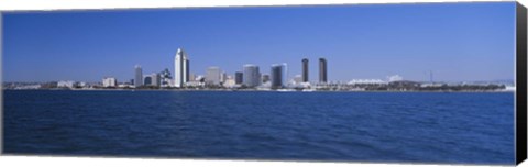 Framed Skyscrapers in a city, San Diego, California Print