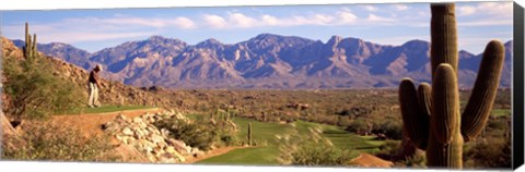 Framed Golf Course Tucson AZ Print